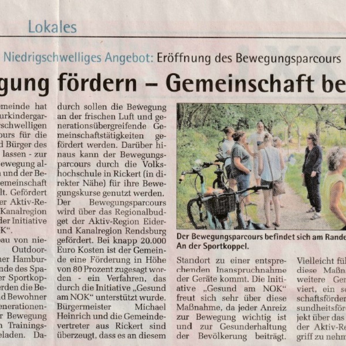 Zeitungsartikel